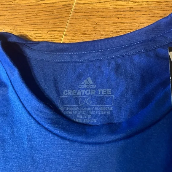 Adidas Kansas Jayhawks Kids Shirt. - Picture 3 of 4